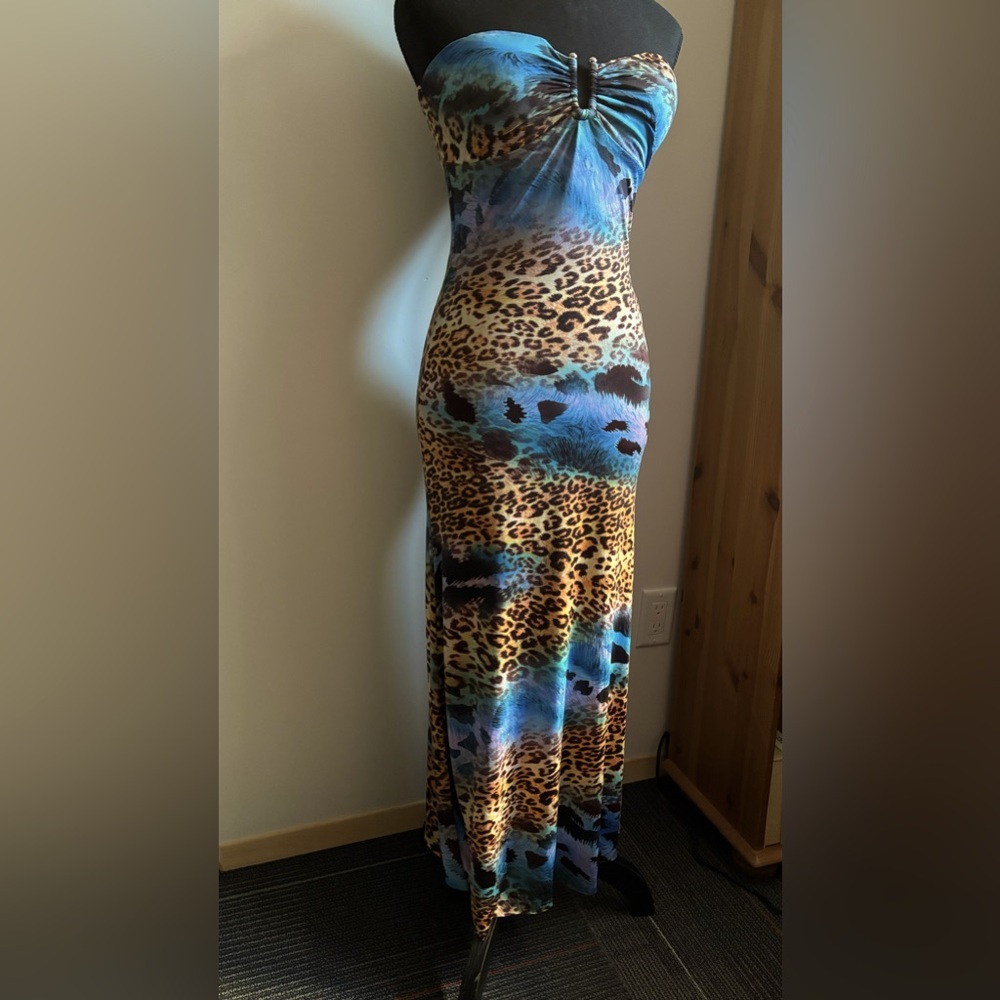 Va Va Voom Strapless long dress